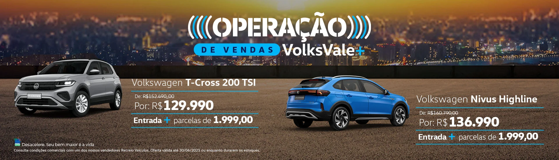 Novas peças - Operação de Vendas 06-25